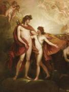 Détail de Phaëton sollicitant d'Apollon la conduite du Soleil (Benjamin West) - Muzeo.com