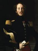 Détail du Portrait du Ferdinand Philippe, duc d'Orléans (1810-1842) (Jean-Auguste-Dominique Ingres) - Muzeo.com