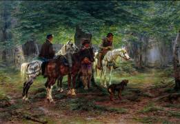 Des cavaliers surpris par une pluie (Rosa Bonheur) - Muzeo.com