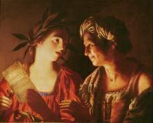 Deux chanteurs (Rutilio di Lorenzo Manetti) - Muzeo.com