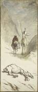Don Quichotte et la mule morte (Honoré Daumier) - Muzeo.com