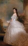 Elisabeth de Bavière, impératrice d'Autriche, reine de Hongrie, dite Sissi (Franz Xaver Winterhalter) - Muzeo.com