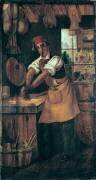 Enseigne pour un vendeur de peinture (Ecole Française) - Muzeo.com