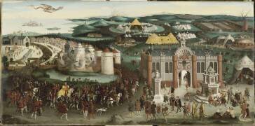 Entrevue de François Ier et d'Henri VIII au camp du drap d'or le 7 juin 1520 (Friedrich Bouterwek) - Muzeo.com