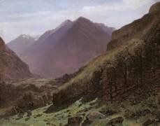 Étude de la montagne (Alexandre Calame) - Muzeo.com