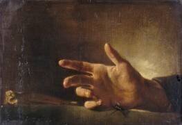 Etude de main attrapant une grosse mouche (Théodore Géricault) - Muzeo.com