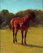 Étude du cerisier bai de cheval (Rosa Bonheur) - Muzeo.com