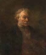 Étude d'un vieil homme (Rembrandt) - Muzeo.com
