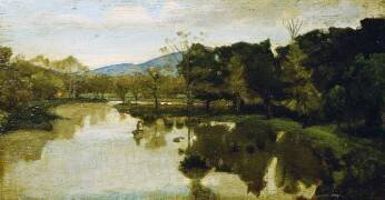 Etude d'une Rivière Morte (Giovanni Costa) - Muzeo.com