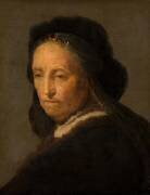 Étude d'une vieille femme (Rembrandt) - Muzeo.com