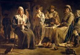 Famille de paysans dans un intérieur (Louis Le Nain) - Muzeo.com