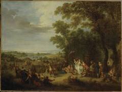 Fête champêtre (Bonaventure Debar) - Muzeo.com