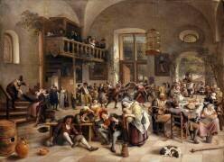 Fête dans une auberge (Jan Steen) - Muzeo.com