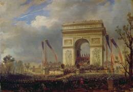 Fête de la Fraternité à l'Arc de Triomphe (Hippolyte Sebron) - Muzeo.com