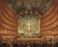 Fête musicale donnée par le cardinal de la Rochefoucauld (Giovanni Paolo Pannini) - Muzeo.com