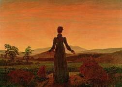 Femme dans le soleil du matin (Caspar David Friedrich) - Muzeo.com