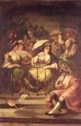 Femmes sur un balcon (Eugenio Lucas y Padilla) - Muzeo.com