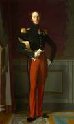 Ferdinand Philippe, duc d'Orléans (1810-1842), représenté en uniforme de général de division (Jean-Auguste-Dominique Ingres) - Muzeo.com
