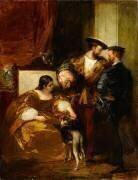 François Ier et la duchesse d'Etampes (Richard Parkes Bonington) - Muzeo.com