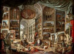 Galerie de vues de la Rome Antique (Giovanni Paolo Pannini) - Muzeo.com