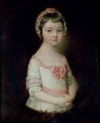 Georgiana Spencer, Future Duchesse de Devonshire (Thomas Gainsborough) - Muzeo.com