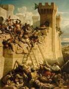 Guillaume de Clermont défend la ville d'Acre (Dominique-Louis Papety) - Muzeo.com