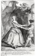 Harlequin et Colombine dans une Comédie de Louis de Boissy (1694-1758) (Nicolas Lancret) - Muzeo.com