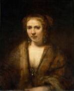 Hendrickje Stoffels (1625-1663) (Rembrandt) - Muzeo.com