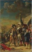Henri II donne le collier de l'ordre de Saint-Michel au maréchal de Tavannes (Nicolas Guy Brenet) - Muzeo.com