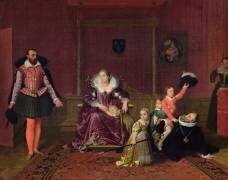 Henry IV recevant l'ambassadeur d'Espagne (Jean-Auguste-Dominique Ingres) - Muzeo.com