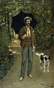Homme avec un parapluie (Claude Monet) - Muzeo.com