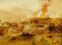Incendie à Constantinople (Joseph Mallord William Turner) - Muzeo.com