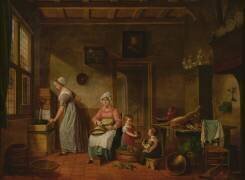 Intérieur de cuisine (Cornelis van Cuylenburg) - Muzeo.com