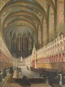 Intérieur de la cathédrale d'Albi (Adrien Dauzats) - Muzeo.com