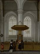 Intérieur de la Laurenskerk à Rotterdam (Anthonie de Lorme) - Muzeo.com