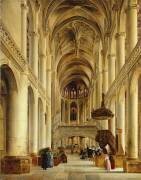 Intérieur de l'église de Saint-Etienne-du-Mont (Charles-Caïus Renoux) - Muzeo.com