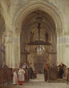 Intérieur de l'église de Saint-Prix (Jean-Bruno Gassies) - Muzeo.com