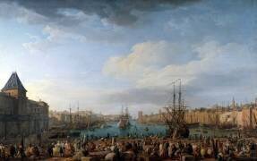 Intérieur du port de Marseille (Joseph Vernet) - Muzeo.com