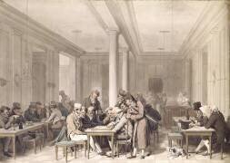 Intérieur d'un café parisien (Louis-Léopold Boilly) - Muzeo.com