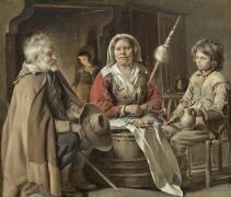 Intérieur paysan (Louis Le Nain) - Muzeo.com
