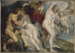 Ixion, roi des Lapithes, trompé par Junon (Pierre Paul Rubens) - Muzeo.com