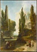 Jardin italien ; l'ermitage (Jean-Pierre-Laurent Houel) - Muzeo.com