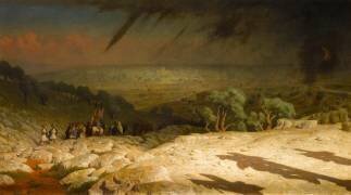 Jérusalem (Le Golgotha, Consumatum est, La Crucifixion ) (Jean-Léon Gérôme) - Muzeo.com