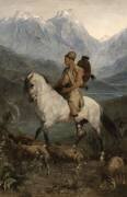 Jeune berger Kabyle à cheval (Eugène Fromentin) - Muzeo.com