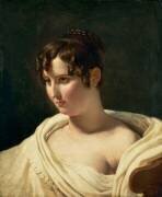 Jeune femme en buste (Pierre-Narcisse Guérin) - Muzeo.com
