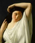 Jeune fille en buste (Hippolyte Flandrin) - Muzeo.com