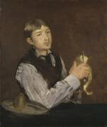 Jeune garçon pelant une poire (Edouard Manet) - Muzeo.com