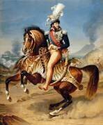 Joachim Murat (1767-1815), roi de Naples, portrait équestre (Antoine-Jean Gros) - Muzeo.com