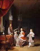 Johannes Meerman et sa famille (Pieter Cornelius van...) - Muzeo.com