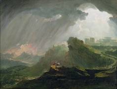 Josué ordonne au soleil de s'arrêter sur Gibeon (John Martin) - Muzeo.com